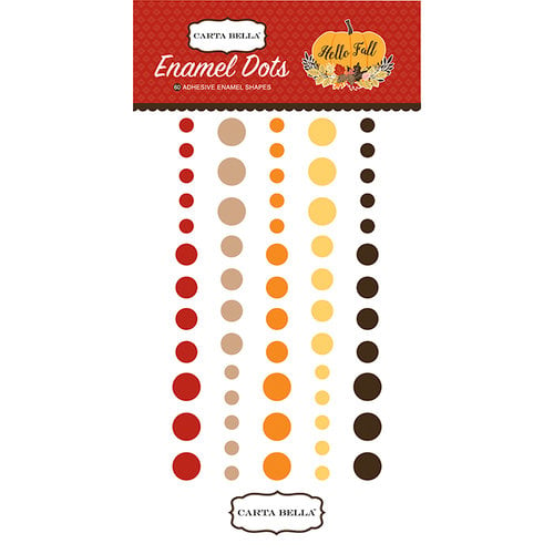 Carta Bella Paper - Hello Fall Collection - Enamel Dots