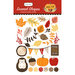 Carta Bella Paper - Hello Fall Collection - Enamel Shapes