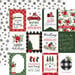 Carta Bella Paper - Home For Christmas Collection - 12 x 12 Double Sided Paper - 3 x 4 Journaling Cards