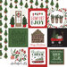 Carta Bella Paper - Home For Christmas Collection - 12 x 12 Double Sided Paper - 4 x 4 Journaling Cards