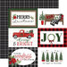 Carta Bella Paper - Home For Christmas Collection - 12 x 12 Double Sided Paper - 6 x 4 Journaling Cards