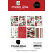 Carta Bella Paper - Home For Christmas Collection - Sticker Book