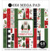 Carta Bella Paper - Home For Christmas Collection - 6 x 6 Mega Paper Pad