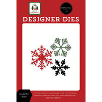 Carta Bella Paper - Home For Christmas Collection - Designer Dies - Snowfall Trio