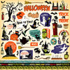 Carta Bella Paper - Haunted House Collection - Halloween - 12 x 12 Cardstock Stickers