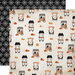 Carta Bella Paper - Halloween Market Collection - 12 x 12 Double Sided Paper - Candy Carts