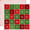 Carta Bella - Have a Merry Christmas Collection - 12 x 12 Double Sided Paper - Advent Calendar