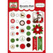 Carta Bella - Have a Merry Christmas Collection - Decorative Brads