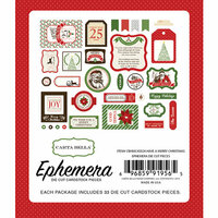 Carta Bella - Have a Merry Christmas Collection - Ephemera