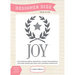 Carta Bella - Have a Merry Christmas Collection - Designer Dies - Joy Wreath