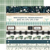 Carta Bella Paper - Home Again Collection - 12 x 12 Double Sided Paper - Border Strips