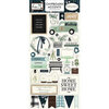 Carta Bella Paper - Home Again Collection - Chipboard Stickers - Accents