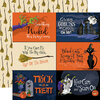 Carta Bella Paper - Hocus Pocus Collection - Halloween - 12 x 12 Double Sided Paper - 6 x 4 Journaling Cards
