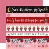 Carta Bella Paper - Hello Sweetheart Collection - 12 x 12 Double Sided Paper - Border Strips