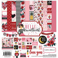 Carta Bella Paper - Hello Sweetheart Collection - 12 x 12 Collection Kit