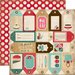Carta Bella Paper - Home Sweet Home Collection - 12 x 12 Double Sided Paper - Baking Tags
