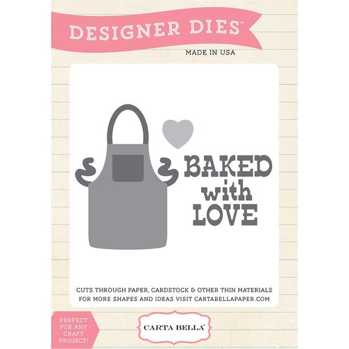 Carta Bella Paper - Home Sweet Home Collection - Designer Dies - Baked with Love