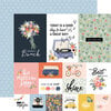 Carta Bella Paper - Here There And Everywhere Collection - 12 x 12 Double Sided Paper - Multi Journaling Cards