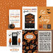 Carta Bella Paper - Halloween Collection - 12 x 12 Double Sided Paper - 4x6 Journaling Cards