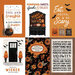 Carta Bella Paper - Halloween Collection - 12 x 12 Double Sided Paper - 4x6 Journaling Cards