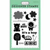 Carta Bella Paper - It's a Boy Collection - Clear Acrylic Stamps - Baby Boy