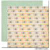 Carta Bella Paper - Its a Celebration Collection - 12 x 12 Double Sided Paper - Candles