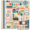 Carta Bella Paper - Its a Celebration Collection - 12 x 12 Cardstock Stickers - Elements