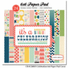 Carta Bella Paper - Its a Celebration Collection - 6 x 6 Paper Pad