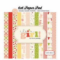 Carta Bella Paper - It's a Girl Collection - 6 x 6 Paper Pad