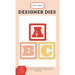 Carta Bella Paper - It's a Girl Collection - Designer Dies - ABC Blocks