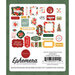 Carta Bella Paper - Christmas Flora Collection - Joyful - Ephemera