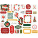 Carta Bella Paper - Christmas Flora Collection - Joyful - Ephemera