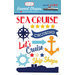 Carta Bella Paper - Let's Cruise Collection - Enamel Shapes