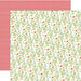 Carta Bella Paper - Farmhouse Living Collection - 12 x 12 Double Sided Paper - Farmhouse Floral