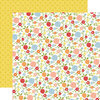 Carta Bella Paper - Farmhouse Living Collection - 12 x 12 Double Sided Paper - Fresh Flowers