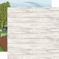 Carta Bella Paper - Farmhouse Living Collection - 12 x 12 Double Sided Paper - Barn Wood