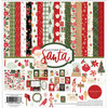 Carta Bella Paper - Letters To Santa Collection - Christmas - 12 x 12 Collection Kit