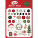 Carta Bella Paper - Letters To Santa Collection - Christmas - Self Adhesive Decorative Brads