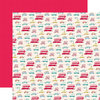 Carta Bella Paper - Let's Travel Collection - 12 x 12 Double Sided Paper - Tourist Class