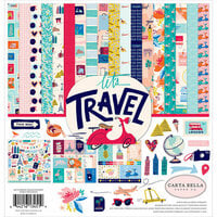 Carta Bella Paper - Let's Travel Collection - 12 x 12 Collection Kit