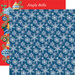 Carta Bella Paper - Merry Christmas Collection - 12 x 12 Double Sided Paper - Snowflakes