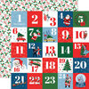 Carta Bella Paper - Merry Christmas Collection - 12 x 12 Double Sided Paper - Countdown To Christmas