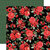 Carta Bella Paper - Christmas Flora Collection - Merry - 12 x 12 Double Sided Paper - Large Floral