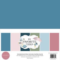 Carta Bella Paper - My Favorite Things Collection - 12 x 12 Paper Pack - Solids