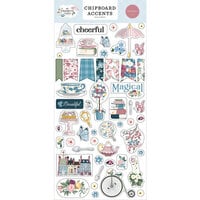 Carta Bella Paper - My Favorite Things Collection - Chipboard Embellishments - Accents