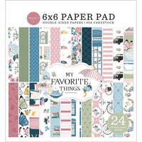 Carta Bella Paper - My Favorite Things Collection - 6 x 6 Paper Pad