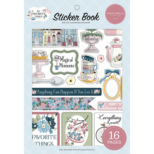 Carta Bella Paper - My Favorite Things Collection - Sticker Book