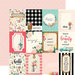 Carta Bella Paper - Flower Market Collection - 12 x 12 Double Sided Paper - 3 x 4 Journaling Cards