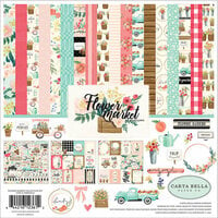 Carta Bella Paper - Flower Market Collection - 12 x 12 Collection Kit