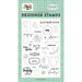 Carta Bella Paper - Flower Market Collection - Clear Photopolymer Stamps - Beauty All Around
